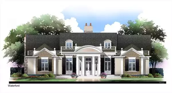 image of cape cod house plan 6476